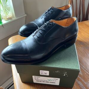 Beckett Simonon Black Leather Men's Derbys